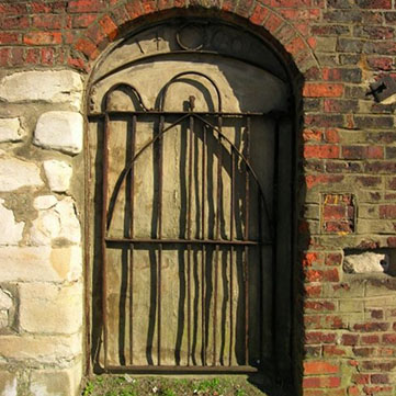 Burial ground in Grove Street